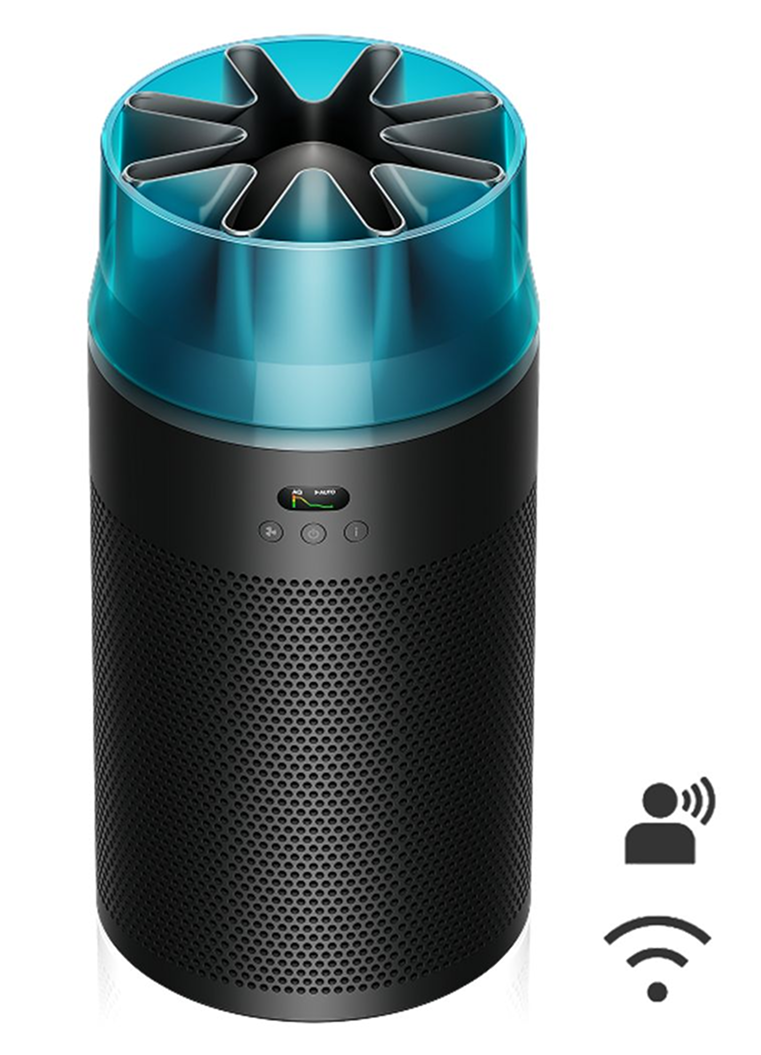 Очиститель воздуха Dyson HushJet Purifier Compact HJ10, Черный