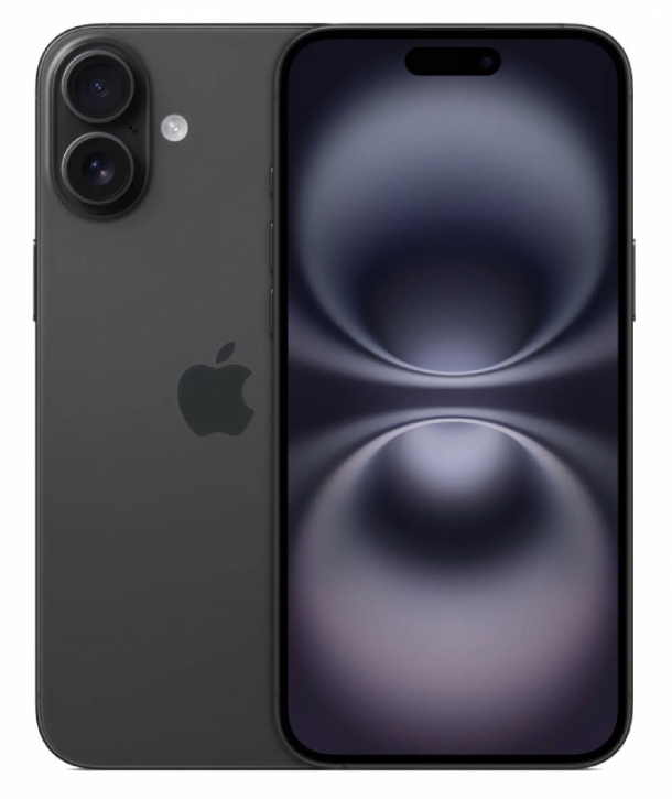 Смартфон Apple iPhone 16 128Гб (1 sim + eSIM) Черный - Активированный