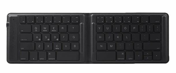 Беспроводная клавиатура Uniq FORIO (англ.) Foldable Bluettoth Keyboard, Черный