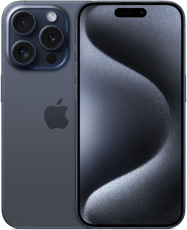 Apple iPhone 15 Pro 128Гб, 1 sim + eSIM, Синий титан
