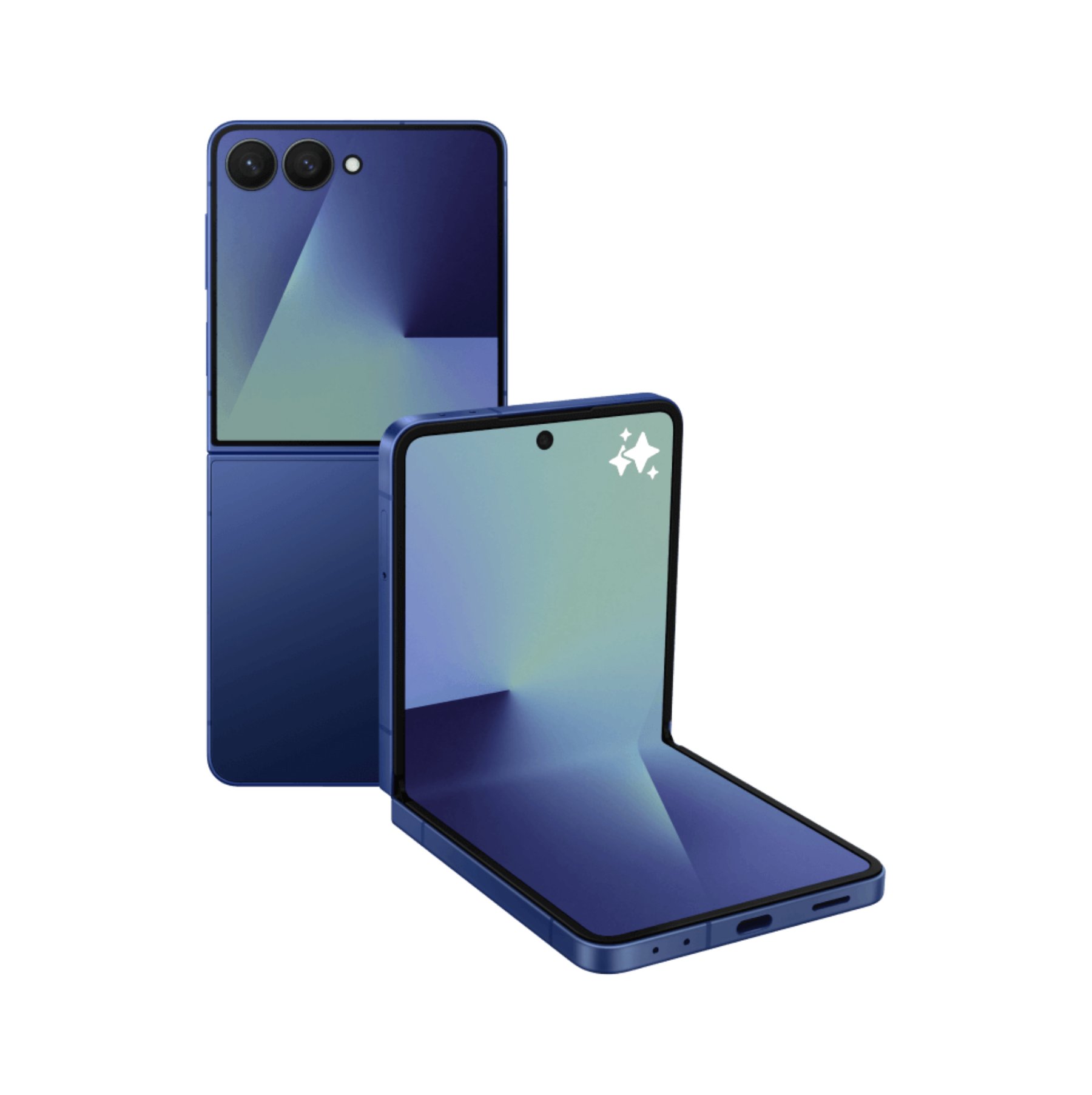 Samsung Galaxy Z Flip7 5G 12/256Гб, Синий
