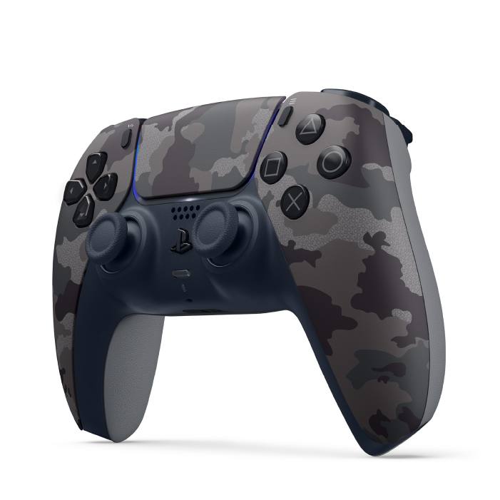 Sony DualSense для PS5, Серый камуфляж
