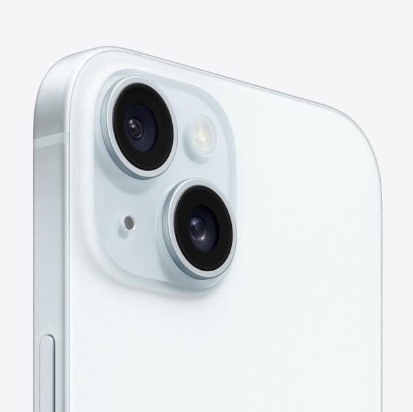 iPhone 15 Plus 128Гб (1 sim + eSIM / 91%) Голубой - Б/У ★★★★★