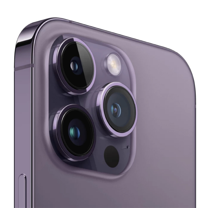 iPhone 14 Pro 128Гб (1 sim + eSIM / 82% / без коробки) Темно-фиолетовый - Б/У ★★★★☆