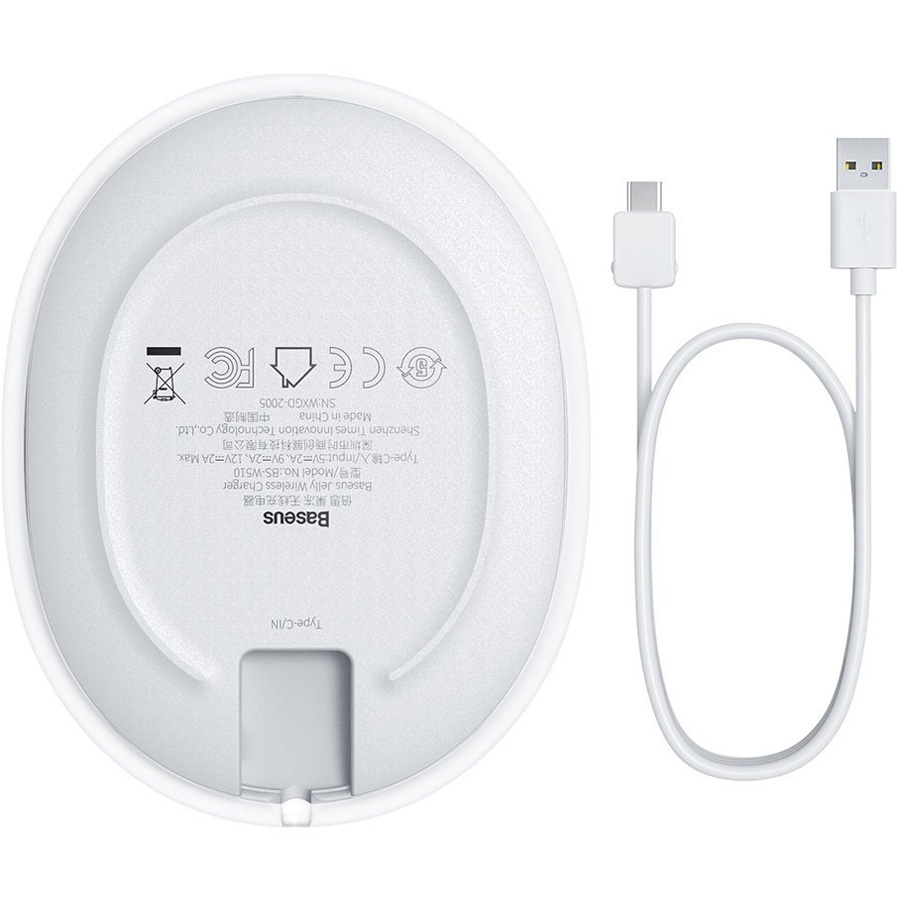 Baseus Jelly Series 15W, Белый