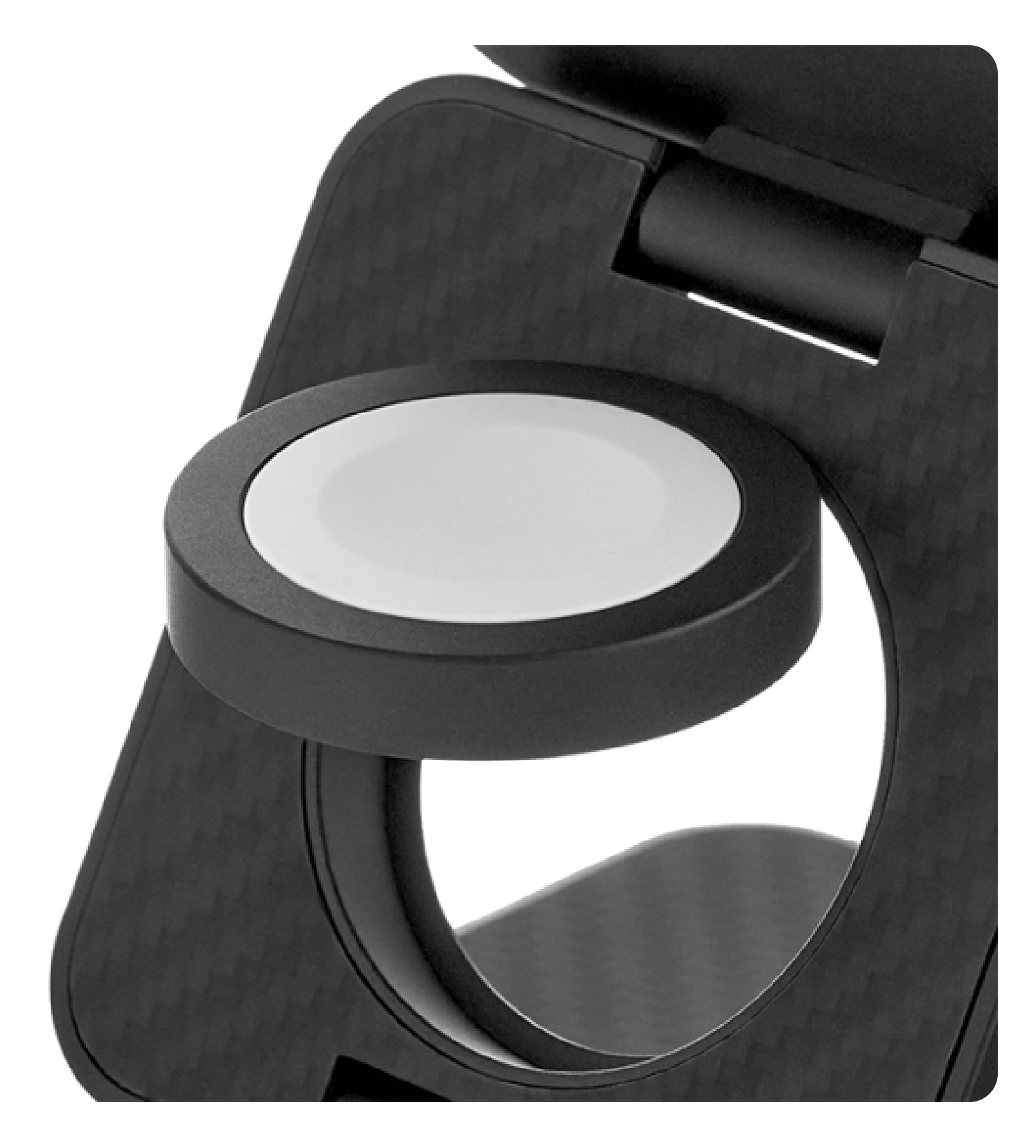 Беспроводное зарядное устройство Ubear Balance Supreme 3in1 Magnetic wireless charger Kivlar, черный