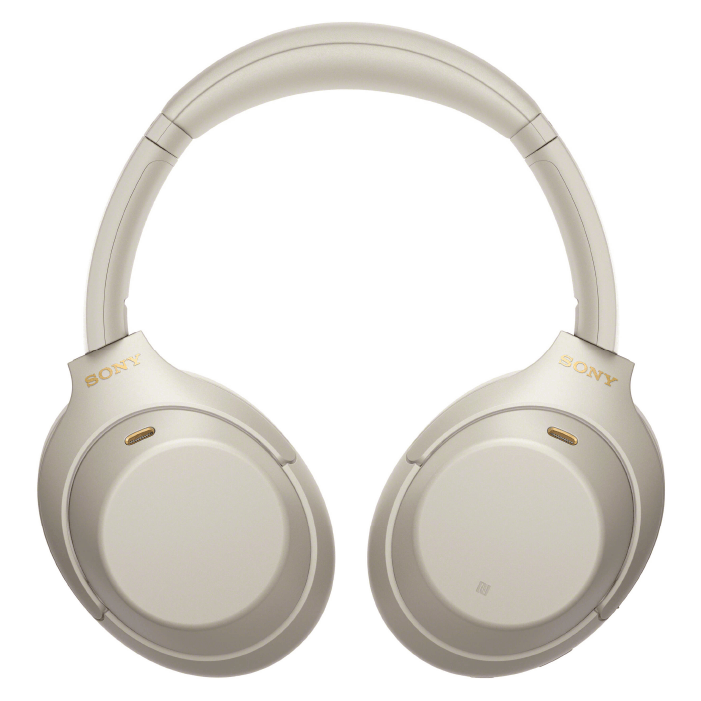 Беспроводные наушники Sony WH-1000XM4, Серебристый